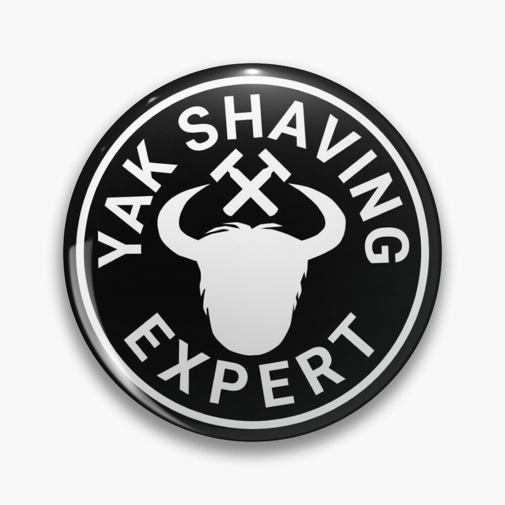 Yak Shaving Expert Button