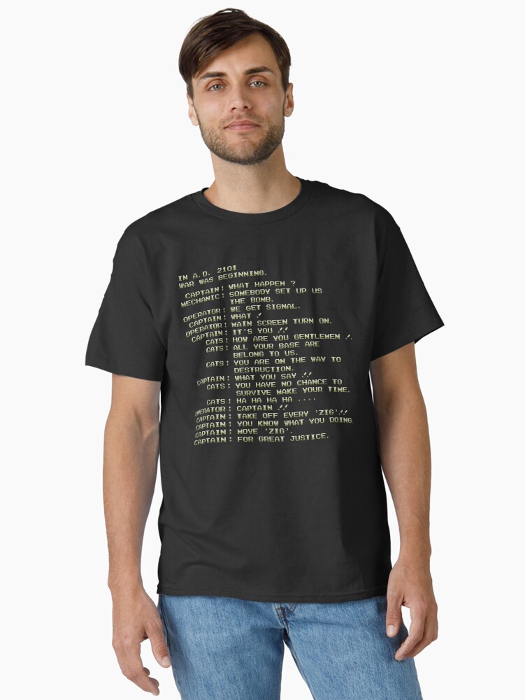 Zero Wing Intro T-Shirt